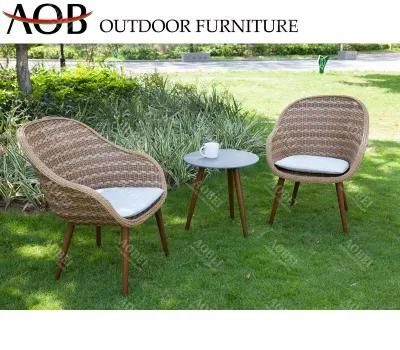Modern Outdoor Garden Patio Home Hotel Restaurant Balcony Lounge Chair Sofa Furniture in Wooden Finishing