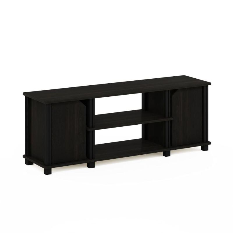 TV Stand Entertainment Center with Shelf and Storage