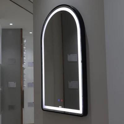 Home Decororation Customized Anti-Fog Wall Mounted LED Light Smart Makeup Mirror