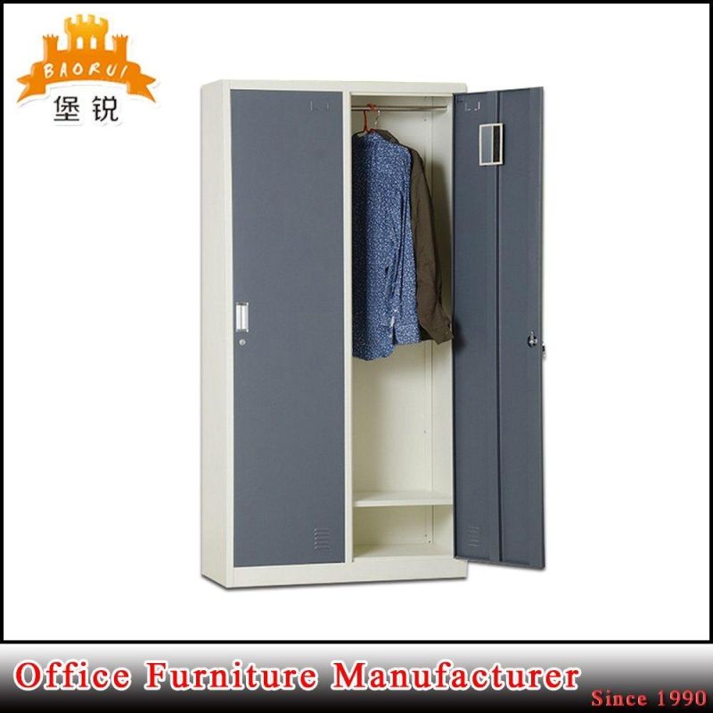 Modern Office Furniture Factory Manufacture Steel 2 Door Storage Cabinet