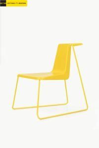 Zns Plastic Stackable Metal Chair for Training /School Open Public