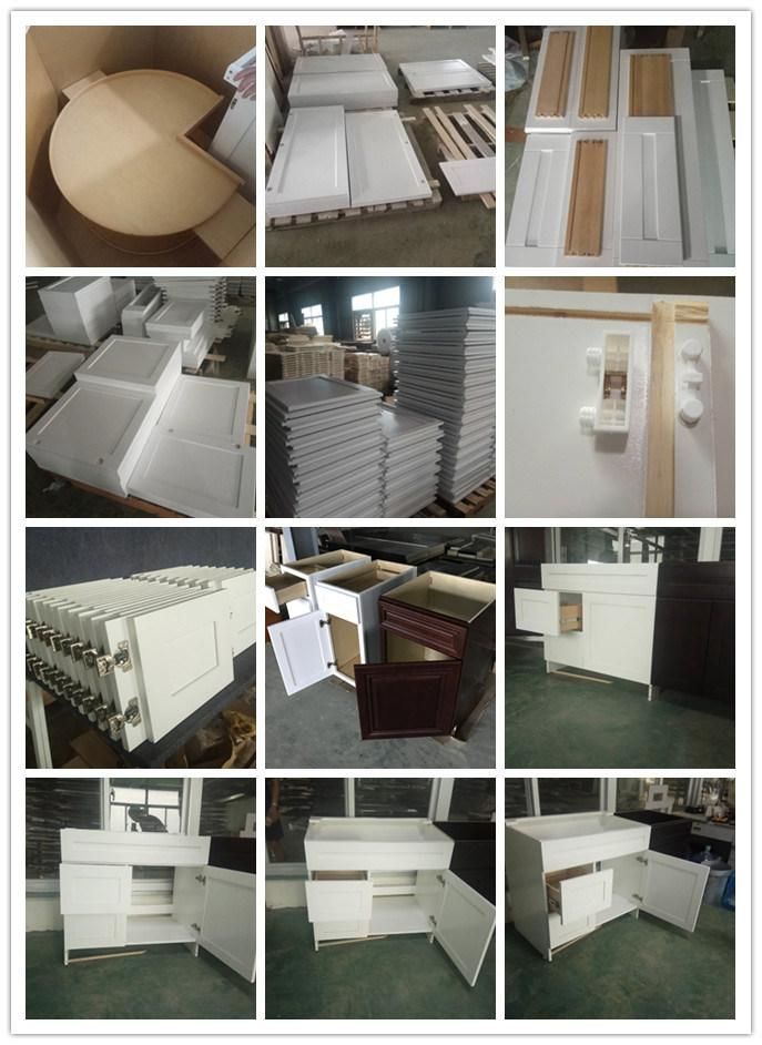Euro Frameless Wood Kitchen Cabinets Factory Directly