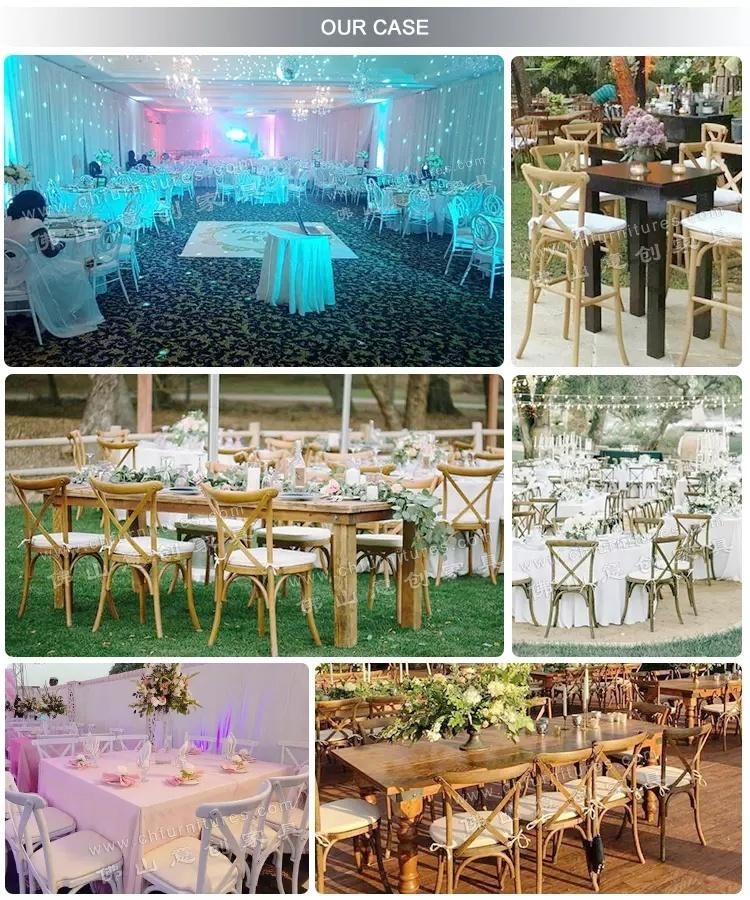 Yc-A190 Stacking Wholesale Tiffany Silver Chiavari Wedding Chair