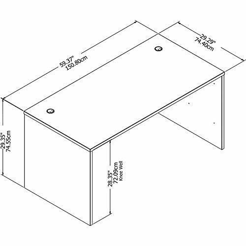 a Classic Look with a Fresh Finish Computer Desk