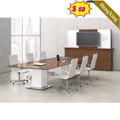 School Furniture Wooden Meeting Table Executive Glass Office Desk