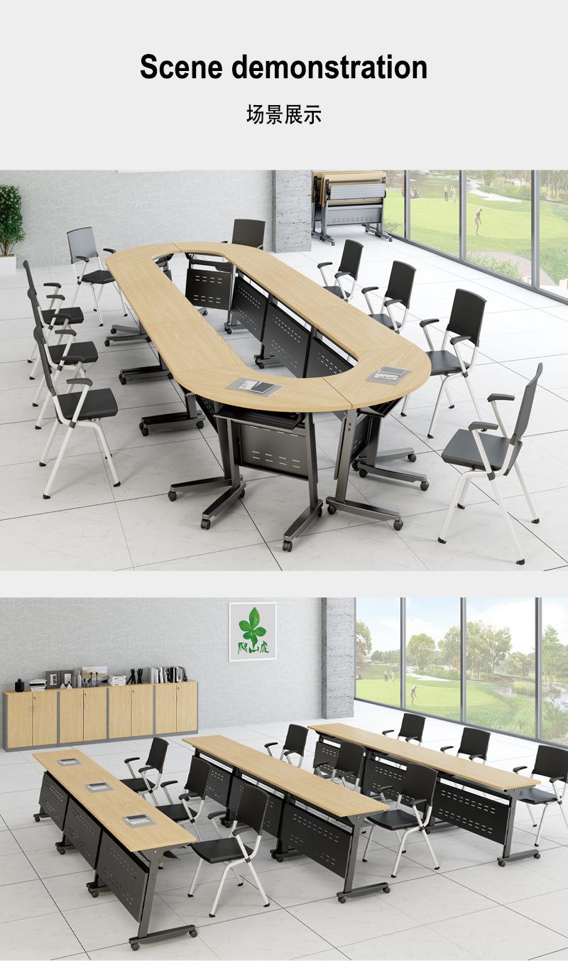 Modern Portable Conference Desks Office Training Desk Office Furniture Stainless Steel Adjustable Desk Office Desk