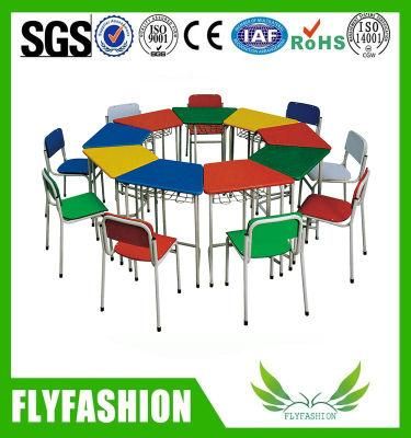 Customized Baby Kids Daycare Children Table and Chair, Kindergarten Preschool Furniture for Nursery Classroom Used