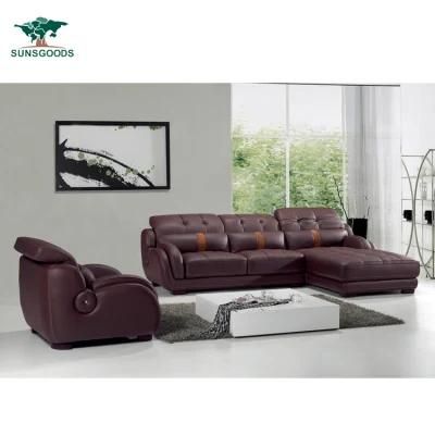 Modern Furniture Leisure L Shape Sectional Corner Sofa