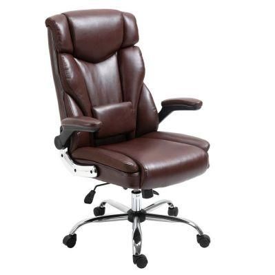 Modern New Design Swivel Cheap Office Room Rotating Wheel Dining Meeting Boss Leather Chair