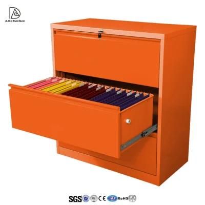 Office 3 Drawer Lateral File Steel Filing Cabinet with Anti-Tilt