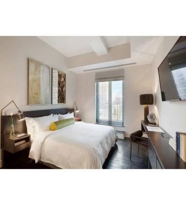 Foshan Shunde Modern Teak Wood Hotel Bedroom Furniture (DL 09)