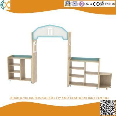 Kindergarten and Preschool Kids Toy Shelf Combination Birch Furniture