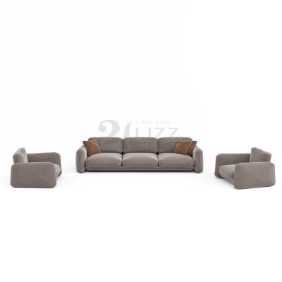 European Simple Design Hotel Furniture Bedroom Couch Modern Living Room Leisure Fabric Sofa Set