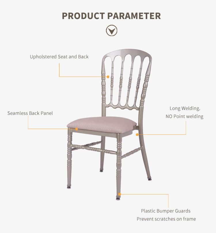 Flash Furniture Elegance Stacking Golden Wedding Chiavari Chair