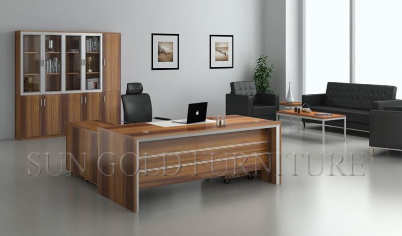 Modern Design Luxury Office Table Executive Desk Wooden Furniture