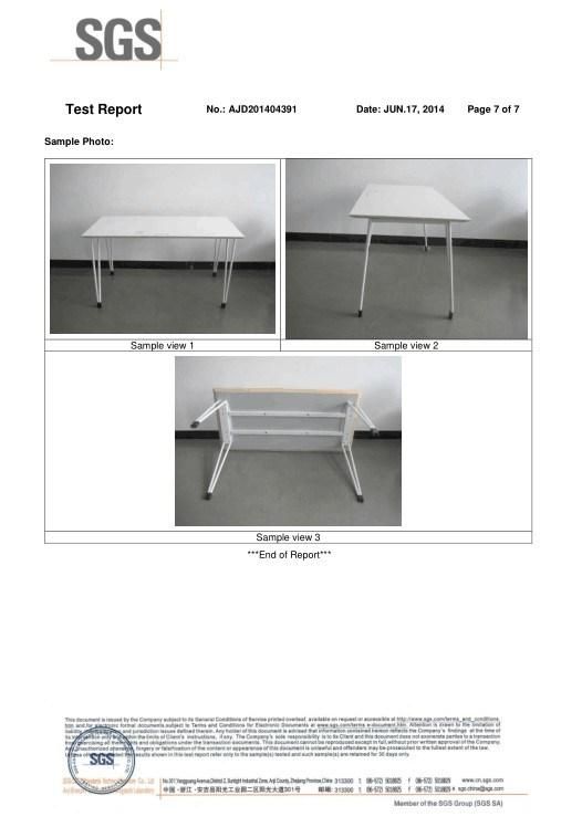 ANSI/BIFMA Standard 6 People Use Modern Wood Office Table