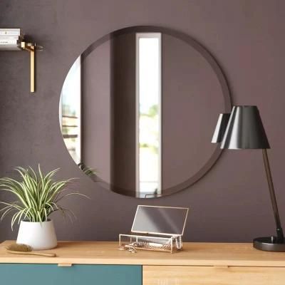 Beveled Mirror Frameless Mirror Home Decoration Diamond Shape Wall Mirror Bathroom Decoraive Mirror