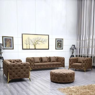 Factory Wholesale Modern Living Room Furniture Nordic Fabri Booth Optional Color Sofa