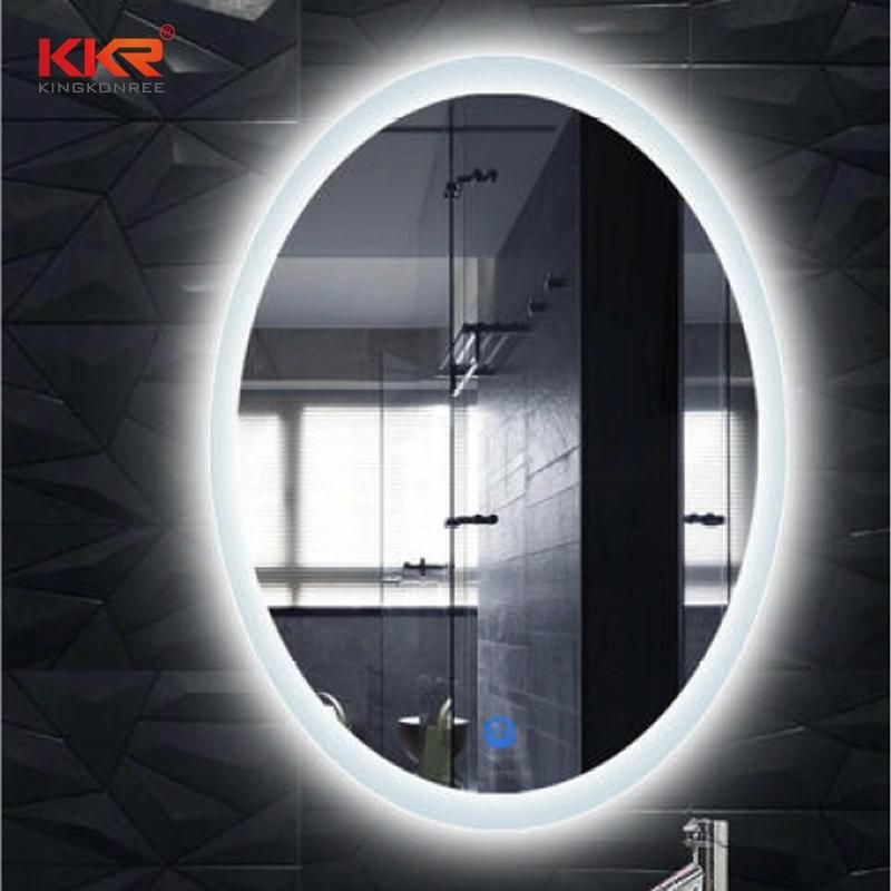 Bathroom LED Vanity Mirror Anti-Fog Wall Mounted Makeup Mirror with Light