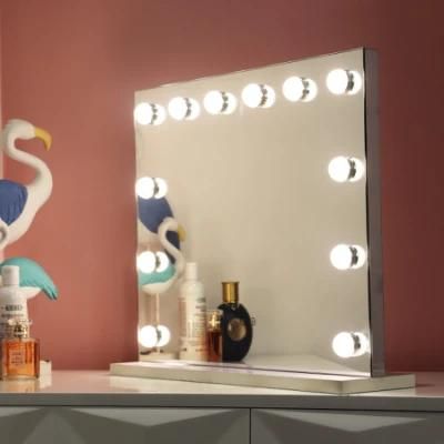 Hollywood Vanity Mirror with Lights 12 LED Bulbs for Cosmetic Makeup