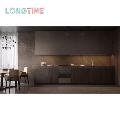 China Manufacturer Custom Design Skin Middle Density Fiberboard Kitchen Cabinet