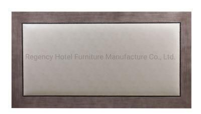 Custom Made King Bed Headboard Hotel Bedroom Furniture Wood Furniture Use in Hotel