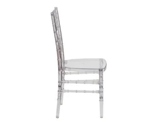 New Design Polycarbonate Clear Chiavari Chair for Wedding Rental