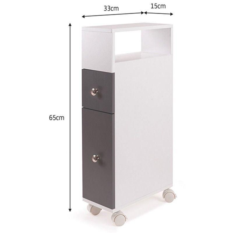 Modern Minimalist Cabinets with Wheels