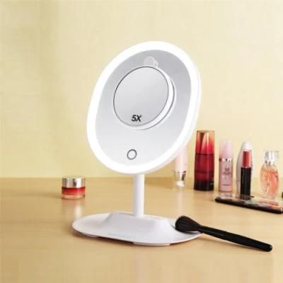 High Quality LED Makeup Mirror Table Mirror with Removeable 5X Magnifying Mirror Home Products