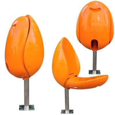 Tulip Flowers Chair Airport Chairs Public Street Furniture Park Furniture City Halls Furniture Chairs