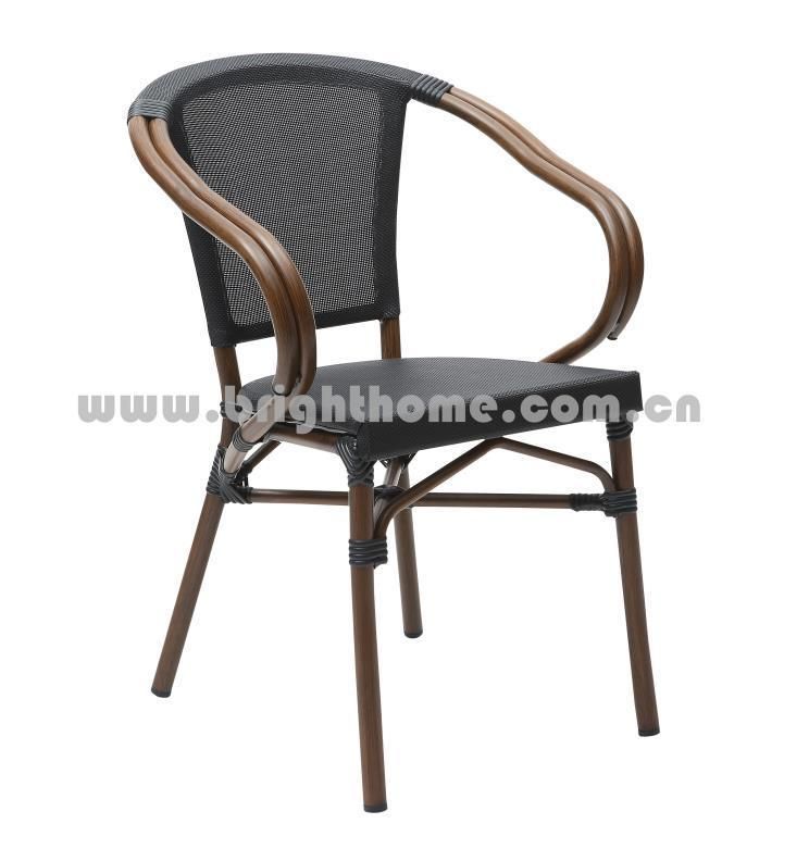 Aluminium Textilene Stackable Outdoor Chair