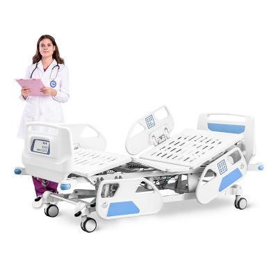 Sk001-10 Patient Function Electric Modern Hospital Care Bed with Motors