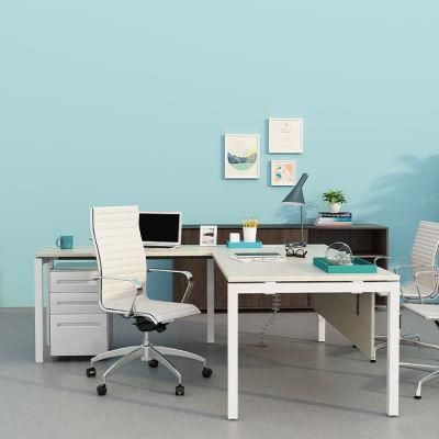 Premium Quality Modern Commercial Furniture Boss Office Desk with Side Return