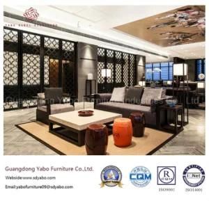 Chinese Hotel Furniture with Living Room Sofa Set (YB-WS-63-1)