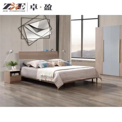 New Design European Style Unitures Luxury Bedroom Furniture MDF Bedroom Furniture Set Bed for Girls Wholesale in Foshan