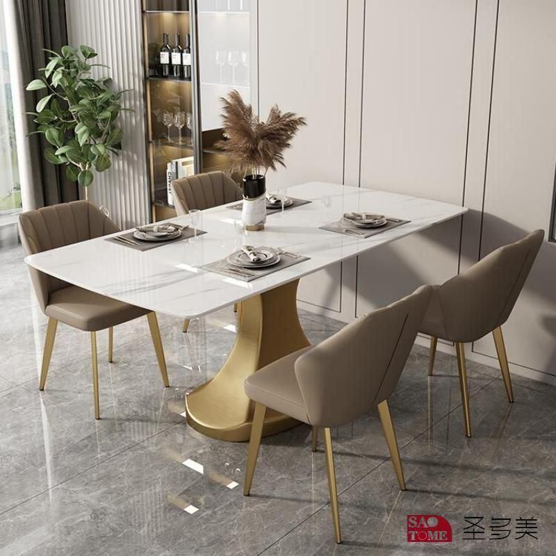 Italian Style Simple Popular Living Room Dining Room Furniture Net Dining Table