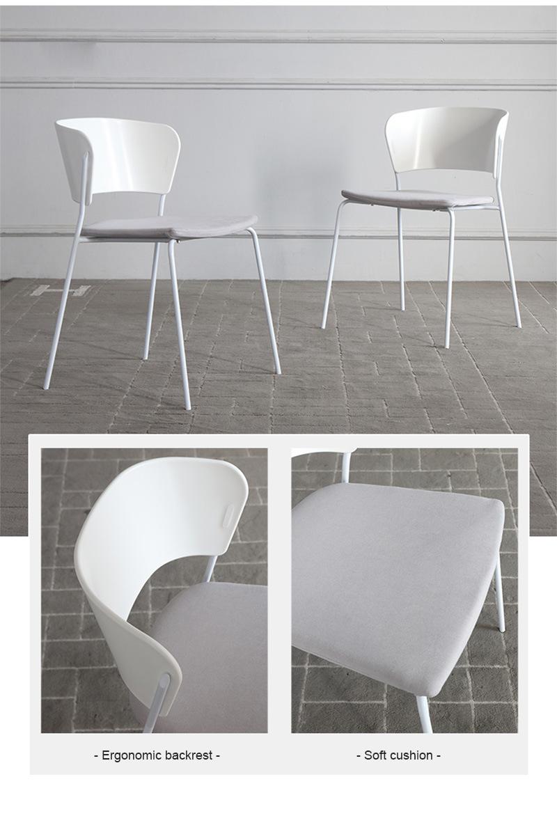 Modern Designer Saddle Leather Aluminum Alloy Table Dining Set