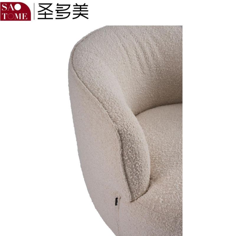 New Lazy Sofa Hotel Family Living Room Leather Leisure Chair