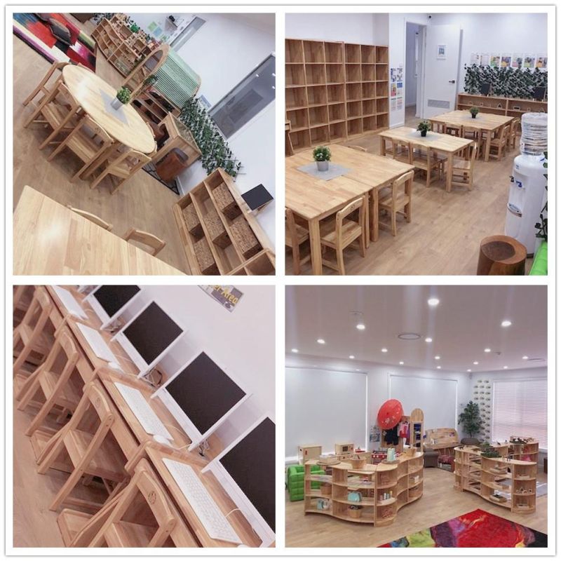 2021 New School Classroom Student Furniture, Preschool and Kindergarten Children Furniture, Kids Wooden Furniture, Baby Furniture