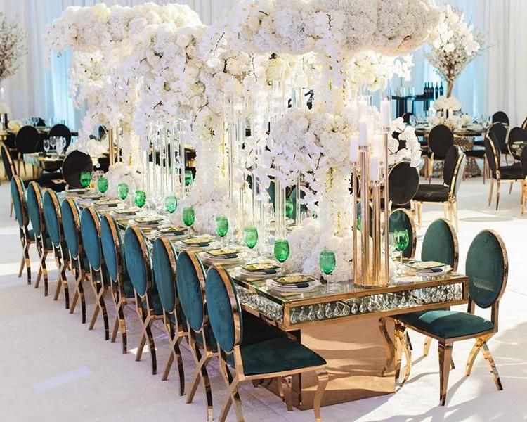 Wedding Event Restaurant Furniture Hotel Table of Hanging Crystal