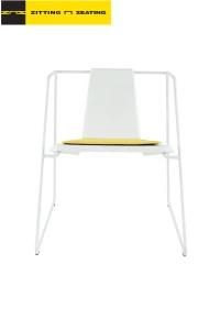 Pl826L Message Office Open Public Hotel Bar Metal Chair for School Library Seminars
