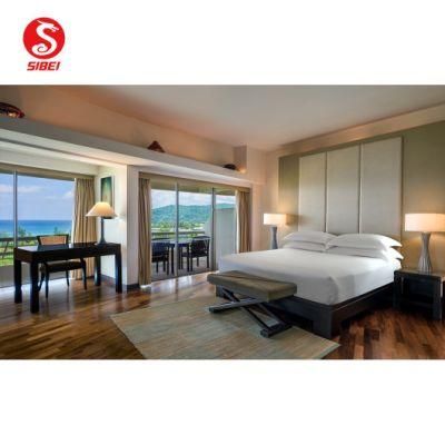 Chinese 5 Star Commercial Home Set Apartment Villa Hotel Bedroom Contemporary Furniture
