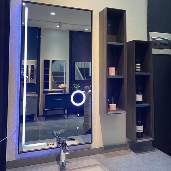 Modern Minimalist Rock Board Bathroom Cabinet Combination Nordic Smart Light Luxury Vanity