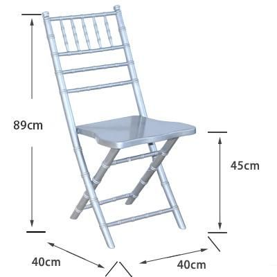 High Quality Solid Wood Folding Chiavari Chair Folding Tiffany Chair