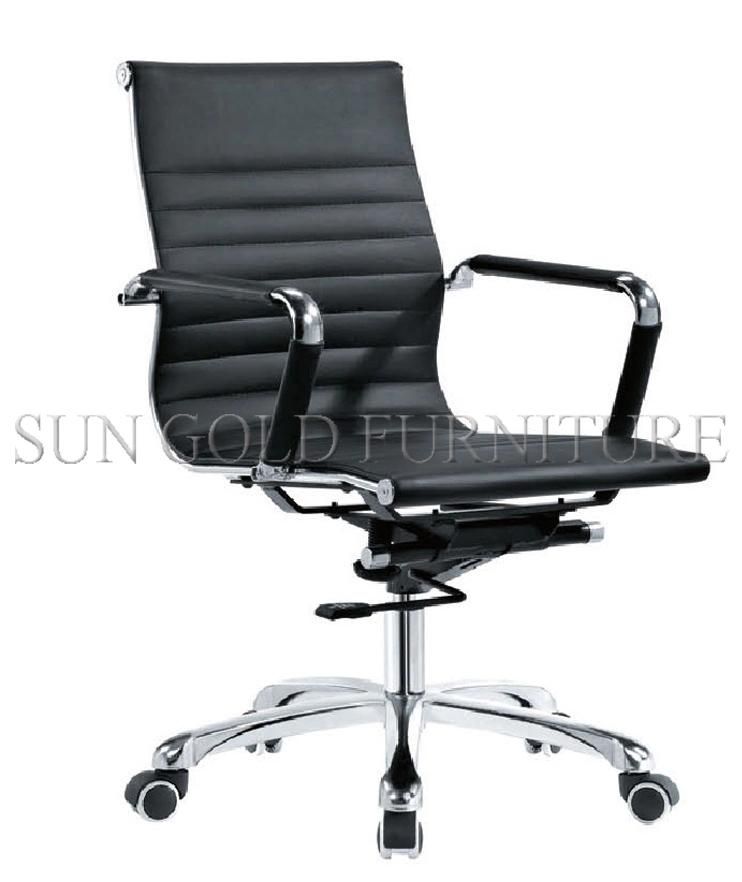 High Back Genuine Leather Office Chair Swivel Office Chair