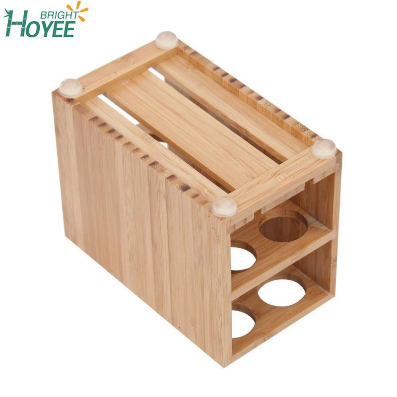 Bamboo Toothbrush and Toothpaste Holder