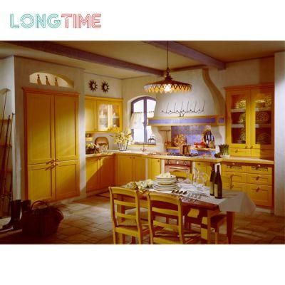 Foshan Factory Direct Solid Wood Shaker Kitchen Cabinet