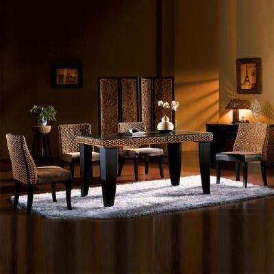 Courtyard Rattan Dining Room Sets Modern Dining Furniture Table Set