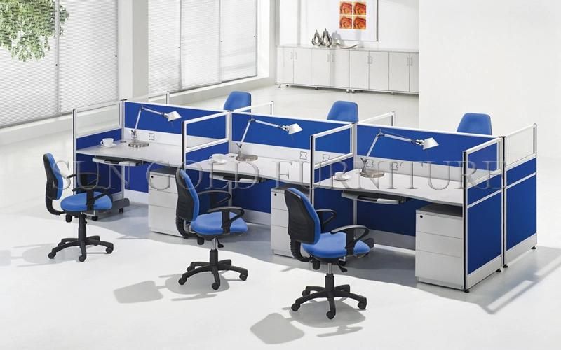 Sz-Wsr73 Modern Office Furniture 4 Seater Office Workstation Cubicle Desk