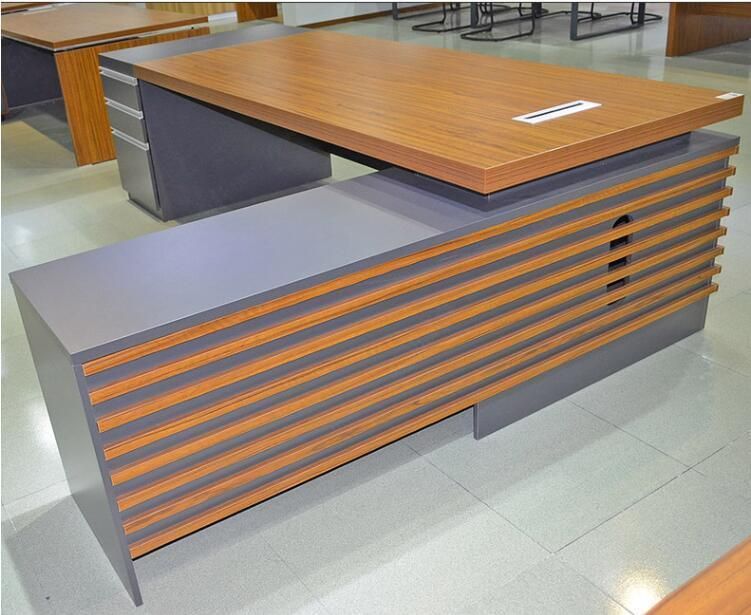 Hot Sells Modern Wooden L Shape Home Office Desk Furniture